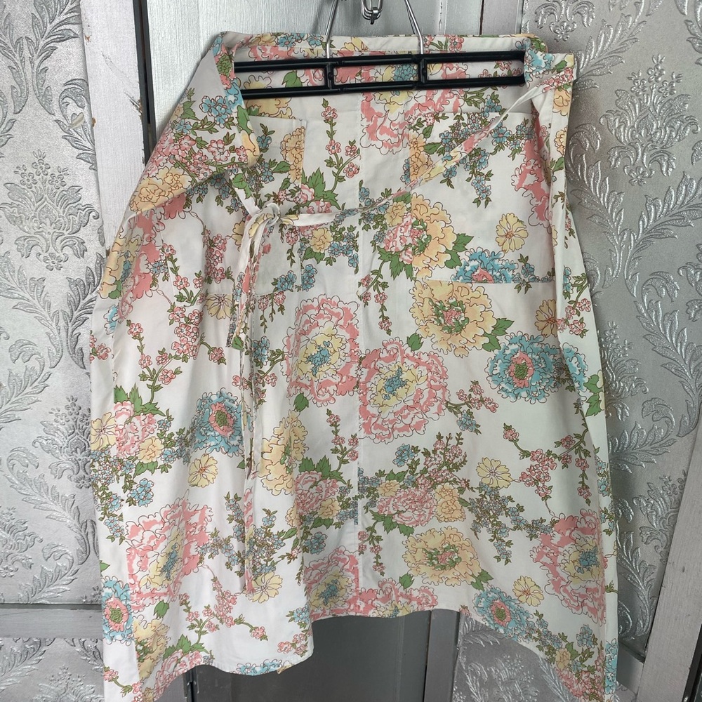 Split surf clothing line floral wrap Women's Skirt